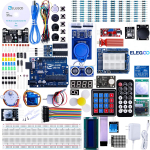 ELEGOO UNO R3 Projekti k&otilde;ige t&auml;ielikum algajate komplekt &otilde;petusega, &uuml;hildub Arduino IDE-ga (63 eset) DIY elektrooniline komplekt UK plug