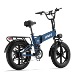 URLIFE T5 1500W tippv&otilde;imsusega kokkupandav rasvarehviga elektrijalgratas t&auml;iskasvanutele, 48V 13Ah aku, 20x4.0 maastikuratas, maastiku-e-bike sinine