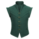 Flynn Rideri Cosplay Kost&uuml;&uuml;m Roheline Vest Valge S&auml;rk Pruun P&uuml;ksid T&auml;iskasvanu Karnevali &Uuml;likond Anime Halloweeni Kost&uuml;&uuml;mid Mehele L gray