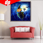 5D diy  Holloween  Teemantmosaiik Teemanttikandid Multifilmimaal Broderies Teemantmaal 30x30