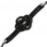 Les Tr&eacute;sors De Lily [F5220] - Bracelet Cr&eacute;ateur 'Kilimanjaro' Noir must