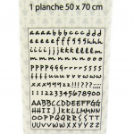 Les Tr&eacute;sors De Lily [L4999] - Planche de stickers 'Alphabet' (50x70 cm) must