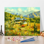 Kunst DIY maalimine numbrite j&auml;rgi Teemantmaal Hobid Digitaalne &otilde;limaal Kodukaunistus &Otilde;limaal numbrite maalimine 40x50cm no frame