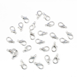 10-100 tk sulamist homaari klambrid konksud kett k&auml;ev&otilde;ru kaelakee pistikute jaoks. DIY ehete leidmise tarvikud 16mm 100pcs