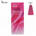 BERINA HAIR COLOR CREAM P&uuml;siv&auml;rv A1-A47 60 g. - Tai A24 Magenta