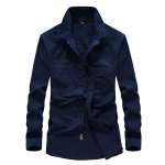 Uued puuvillased pikkade varrukatega s&auml;rgid Kiiresti kuivavad meeste taktikalised riided Outdoor Camping suures suuruses s&auml;rgid M