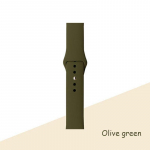 Silikoonrihm Apple Watchi k&auml;ev&otilde;ru jaoks 44 mm 40 mm 38 mm 42 mm kellarihm Apple Watchi rihma jaoks Correa Iwatchi seeria jaoks 7 6 Se 5 4 3 42 44mm ML