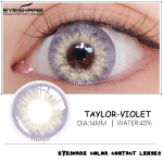 EYESHARE 1 Pair Color Lens TAYLOR Color Contact Lenses Beautiful Pupil Makeup Contact Lens Yearly Use Cosmetic Beauty Eye Lenses
