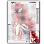 Teemanttikandid Spiderman 5D DIY Teemantmaal Ristpistes Rhinestone Full Round 20X30CM