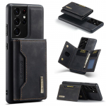 Eemaldatav magnetiline klapp nahk&uuml;mbris Samsung Galaxy S22 Ultra S21 Plus S20 FE Note 20 A72 A52 A52S A53 A33 A51 A71 rahakotikaardi tagakaas Samsung S21 Ultra must