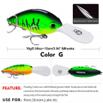 6-v&auml;rviline kivis&ouml;&ouml;t 10,5 cm peibutis&ouml;&ouml;t 15 g Olympic Goldfish Hookiga