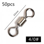 50 tk/partii P&ouml;&ouml;rdkuullaagriga p&uuml;&uuml;gip&ouml;&ouml;rel koos tugeva p&ouml;&ouml;rleva turvar&otilde;ngaga karpkalap&uuml;&uuml;gi tarvikud 4/0#-50PCS