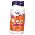 Looduslik vitamiin E, vitamiin E-400, Now Foods 250 geelkapslit (36128025) 100softgels