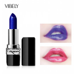 VIBELY Blue Siren Warm Sense v&auml;rvi muutev huulepulk kauakestev veekindel soe huulepulk Sinine p&auml;rlmutter