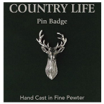 Les Tr&eacute;sors De Lily [R2820] &ndash; antiikne h&otilde;bedane tinast pross  Country Life  (hirved) - 30x20mm h&otilde;be