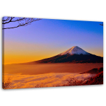 L&otilde;uenditr&uuml;kk Mount Fuji m&auml;gimaastik 60x40 sinine