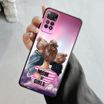 Telefoni&uuml;mbris Xiaomi Redmi Note 12 11t 11s 11 10 8 Pro 9 9s 9t 8t jaoks Mi 10 8 9a 9c 10c K40 jaoks Moodne naine T&uuml;druk Super Mom Baby For Redmi K40