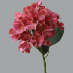 Kunstlik hortensia 57 cm/22,4 tolli Festival Pulmapidu Lillede Kunstkaunistus Restorani Elutoa Kodukaunistus SL-AC-C-orange-