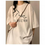 Meeste T-s&auml;rgid Graafilise tr&uuml;kiga kirjaga Moebr&auml;ndi t-s&auml;rgid meestele &uuml;lisuured t-s&auml;rgid Meeste r&otilde;ivad Vabaaja T-s&auml;rgid Meeste Suvine Korea Retro M must