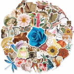 50 tk Uued kleebised Armsad kleebised S&uuml;learvuti mobiiltelefoni kleebised