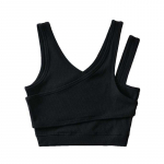 Seksikad Camis t&auml;iskootud l&uuml;hikesed &otilde;&otilde;nsad varrukateta mantlid S must