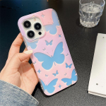Luksuslik Laser Butterfly telefoni&uuml;mbris, mis sobib iPhone 14 13 12 11 Pro Max k&otilde;ikeh&otilde;lmavate kukkumiskaitse&uuml;mbristega iPhone 14 Pro Max
