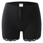 Suure suuruse reguleerimisega naiste lahtised puusa kujundavad tagumik t&otilde;stvad l&uuml;hikesed p&uuml;ksid Shapwear p&uuml;ksid Body Shaper Control Alusp&uuml;ksid Seksikad perse t&otilde;stvad p&uuml;ksid istmikud M must