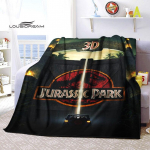 Jurassic Parki vooditekid Kodu Reisimine T&auml;iskasvanutele m&otilde;eldud flanelltekk diivanvoodi jaoks Elutoa diivan Lapsed Hoia soojas King-size 150x180cm