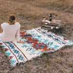 H&otilde;imutekid India &otilde;uevaibad matka piknikutekk Boho dekoratiivsed vooditekid ruuduline diivanmatid reisivaip tutid lina 130*180cm