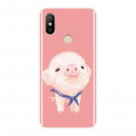 Pink Pig Cat Bear Rabbit tagakaas Xiaomi Mi 5 5C 5S 5X 6 6X Plus pehme silikoonist telefoni&uuml;mbrisele Xiaomi Mi A1 A2 8 SE Lite jaoks Mi 5