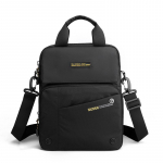 SUUTOOP meeste multifunktsionaalne &otilde;lakott Veekindel nailonist ristkorpuse kotid Travel Crossbody Messenger Pack k&auml;ekott meestele naistele must