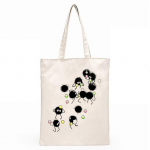 No Face Man Studio Ghibli Totoro Naiste ostukott Anime kott Multikas kott Eco korduvkasutatav k&auml;ekott naiste &otilde;lakott 24*26cm