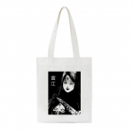 Tomie l&otilde;uendist kott Jaapani anime naiste kott &otilde;lakott vabaaja horror siset&uuml;kid tume suure mahutavusega Harajuku multifilmi naiste ostukotid 24*26cm