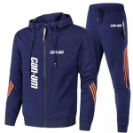 Can Am Team Spyder Mootorrattad Prinditud Meeste S&uuml;gistalve Komplektid T&otilde;mblukuga kapuuts + p&uuml;ksid Kaheosaline Spordidress Spordir&otilde;ivad Spordi&uuml;likond XL