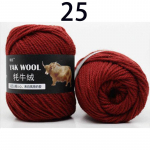 Kammkambriga keskmise paksu niidiga segatud pehme beebivillane l&otilde;ng jakist ka&scaron;miir k&auml;sitsi kudumiseks 3,5 mm heegeln&otilde;elaga 100 g/palli