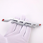 Metallist autokleebis Embleemi pagasiruumi m&auml;rgi kleebis Focus 2 3 Mondeo F-150 Fiesta Kuga EDGE FUSION Explorer Racing Sport kleebis must