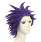 Anime My Boku no Hero Academia Shinsou Hitoshi Shinso l&uuml;hike tumelilla stiilis kuumakindel Cosplay kost&uuml;&uuml;miparukas One Size lilla