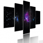 S&auml;rav galaktika plakat udukogu Kosmos Universum Pilved L&otilde;uendimaal 5 t&uuml;kki Modulaarne pilditr&uuml;kk T&auml;histaeva seinakunst Kodukaunistus 20x35cm*2 20x45cm*2 20x55cm*1