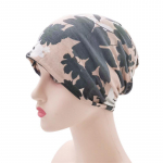 Uus mood naiste kevad-s&uuml;gis soojad nokam&uuml;tsid Skullies vabaaja v&auml;rviline lilleline m&uuml;ts t&uuml;drukutele tantsuks hip-hop kapott Pehme gorras One Size valge