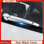 ABS Chrome auto tagumise klaasipuhasti kaitsekatte trimm Volkswagen VW Golf 7 7.5 MK7 MK7.5 2013 -