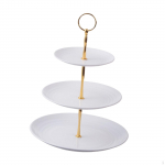 3 Tier Dessert Stand, Pastry Holder, Fruits Snack Serving Tray, Cookie tray for Party