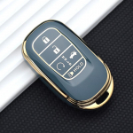 5 nupuga uus TPU auto kaugjuhtimispuldi v&otilde;tme&uuml;mbrise kate Honda Civic 2022 kaitsme hoidiku puldi v&otilde;tmeta tarvikute jaoks Key Case valge