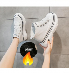 Fujin 8cm lehma ehtsast nahast platvorm kiilukingad S&uuml;gispumbad Naiste pahkluu papud Kevad paksud tossud s&auml;&auml;re keskele talvine pl&uuml;&uuml;s 33