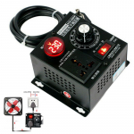 4000 W suure v&otilde;imsusega mootori ventilaator 220 V muutuva elektroonilise pingeregulaatori kontroller