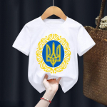 Naiste T-s&auml;rk Armas Ukraina T-s&auml;rk Harajuku T&auml;iskasvanute T-s&auml;rk Unisex Top l&uuml;hikeste varrukatega T-s&auml;rk S