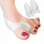 1 paar geelist silikoonist Bunion Corrector sirgendaja levitaja pestav varbakaitse 7