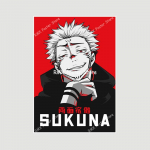 Jujutsu Kaisen valgest paberist plakatid jaapani klassikalise anime tr&uuml;kised Kodukaunistus Maalimine Seinakleebised Elutoa baari sisustus 30x21cm