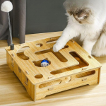 Kassim&auml;nguasjad, mis on &otilde;&otilde;nestatud palliga lainepapist Kulumiskindel kassi kriimustuslaud, k&uuml;&uuml;nisveski t&otilde;uge Kassipulga karussellpalliga lemmiklooma kassitarbed