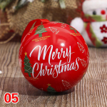 1 tk Navidad Party J&otilde;uluvana Tr&uuml;ki &uuml;mmargune t&uuml;hi &uuml;mbris Mini plekkkarp kommihoidja &uuml;mbris &uuml;mar pallikujuline