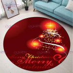 H&auml;id j&otilde;ule &uuml;mmargune vaip K&uuml;lmavaip J&otilde;ulukaunistus J&otilde;ulukingitus J&otilde;uluvaibad elutuppa Kodukaunistuse punane &uuml;mmargune vaip Diameter 60cm